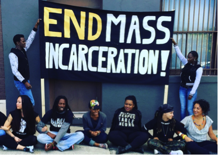 End Mass Incarceration Sign
