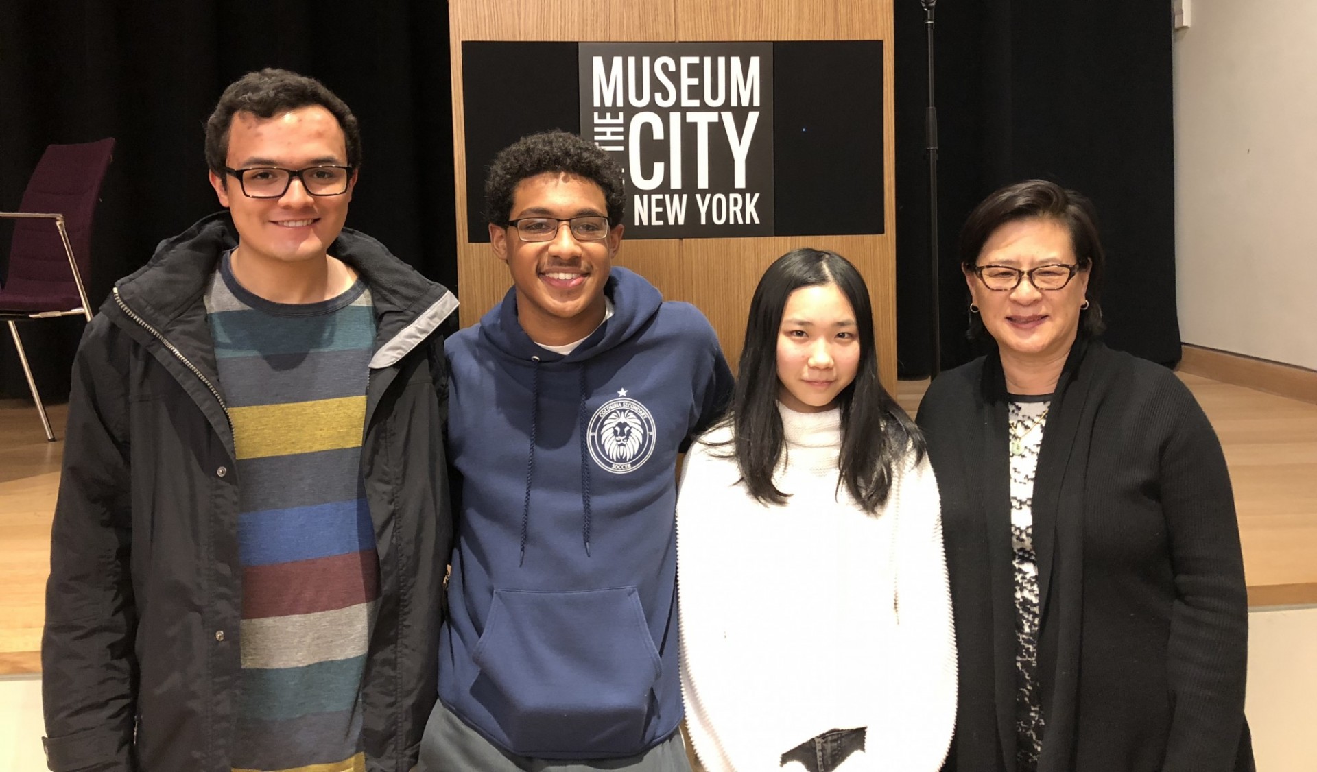 Students at the Museum of the City of New York
