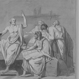 Trial and Death of socrates right side