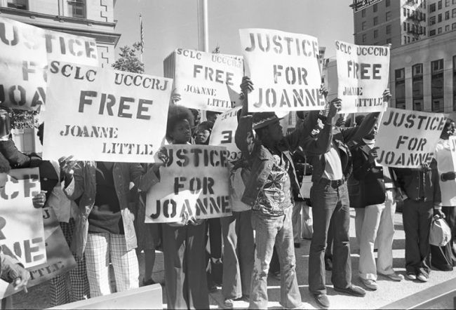 SCLC Joanne Little Protest SCLC Joanne Little Protest