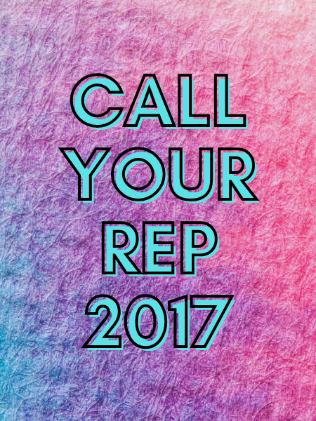 Call your representative