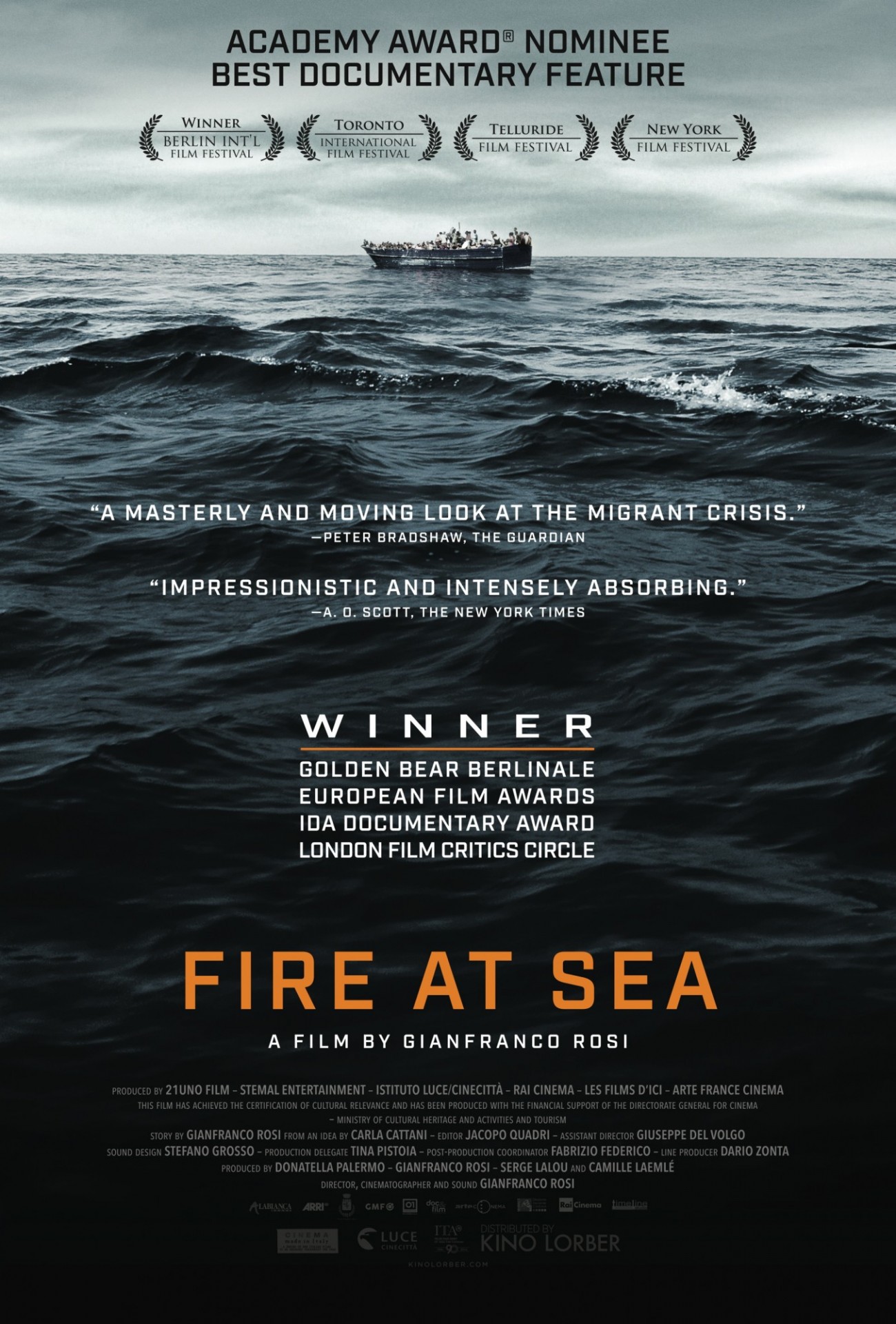 Fire at Sea poster