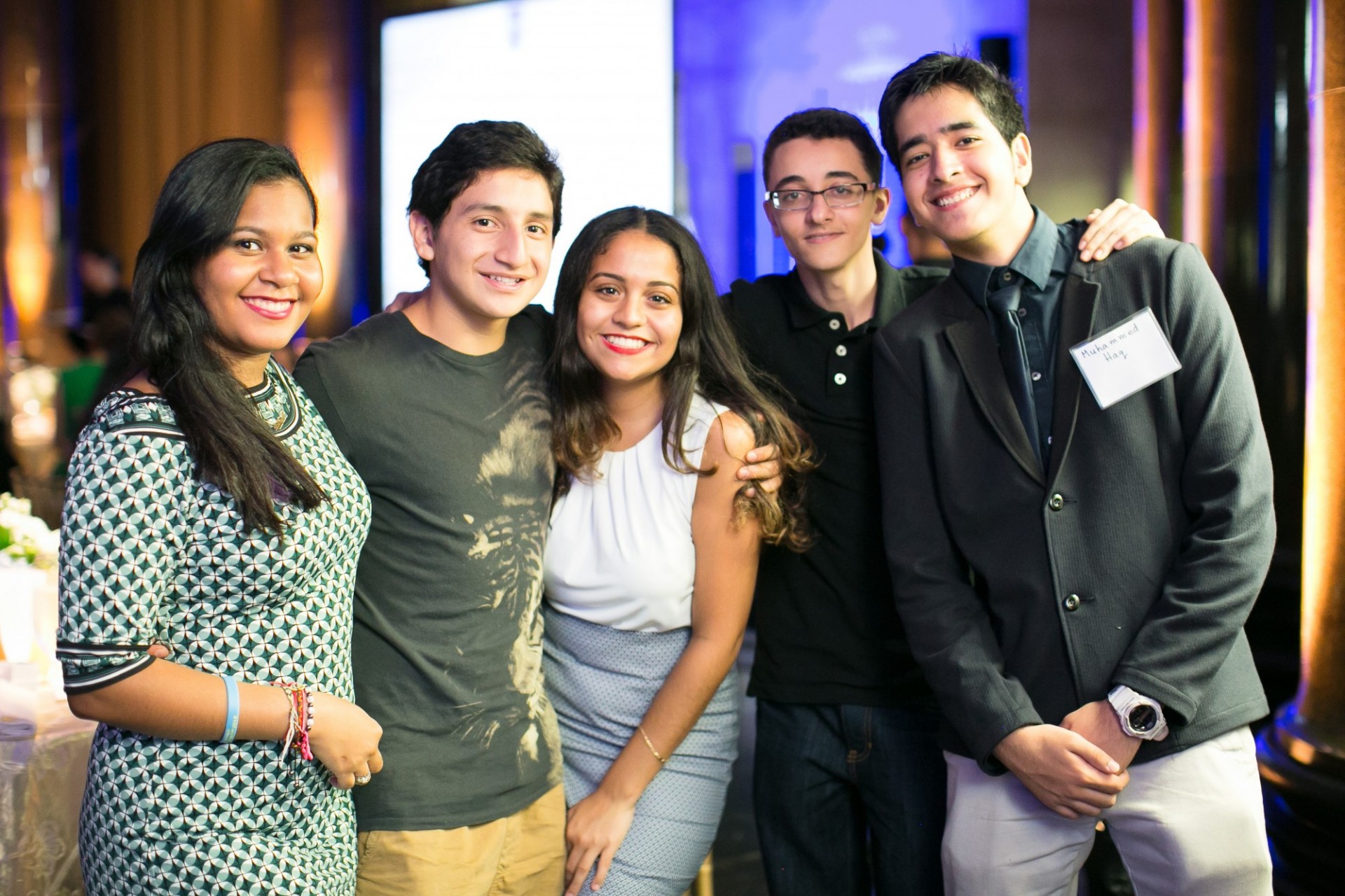 Aaliyah and other F&C students at a DDC event in 2015 Aaliyah at an event in 2015