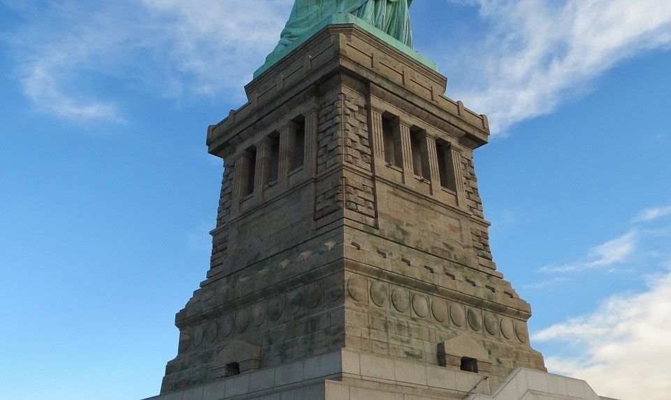 Pedestal of Statue of Liberty