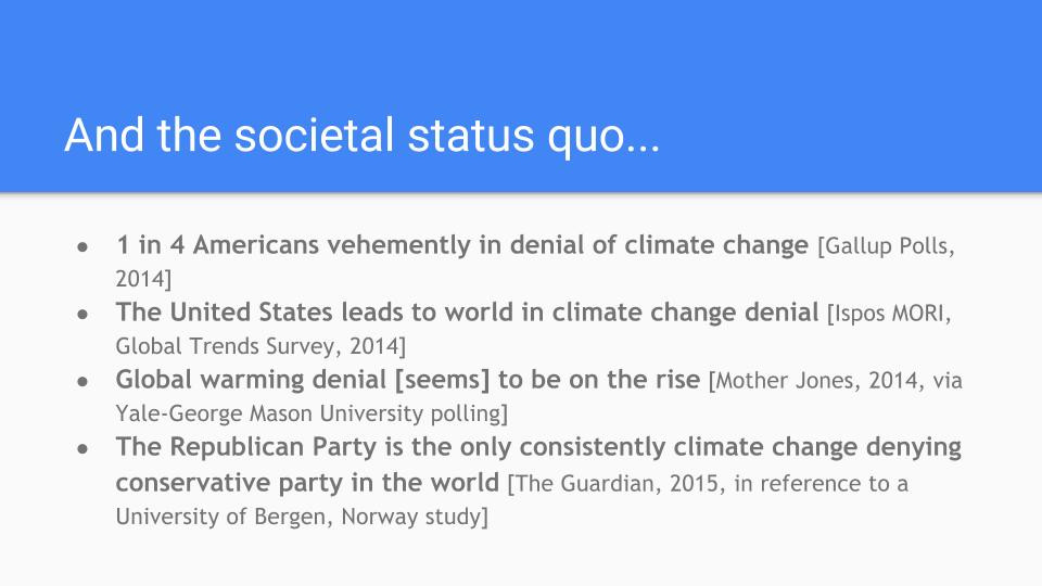 Societal status quo