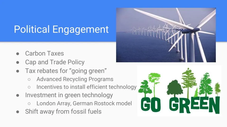 Political engagement