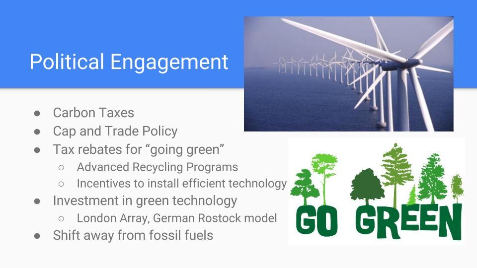Political engagement