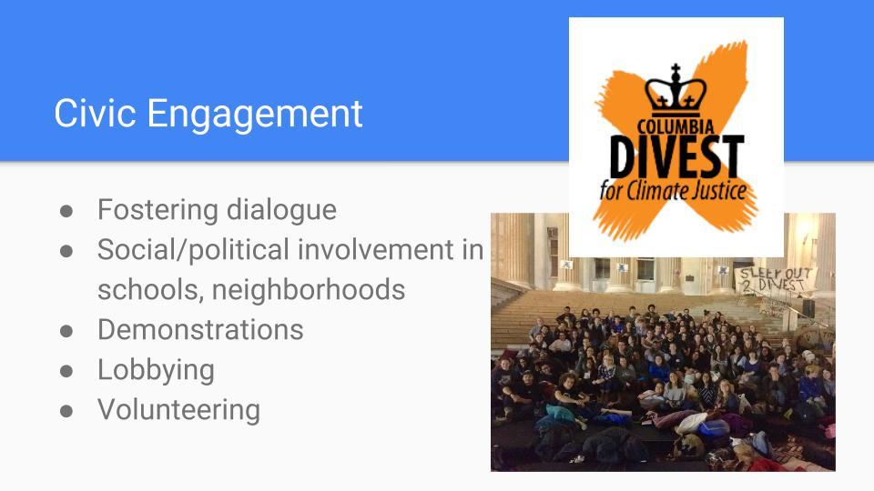 Civic engagement