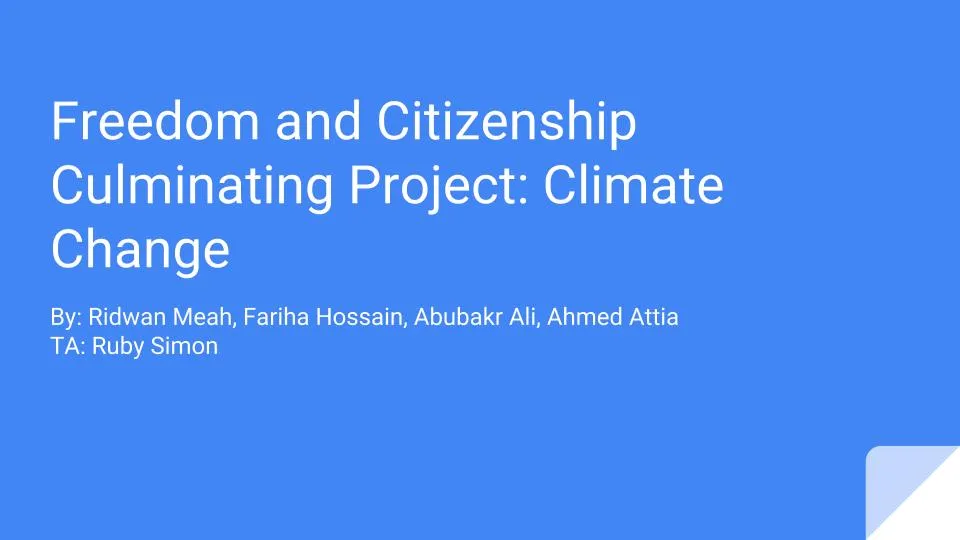 Title Slide