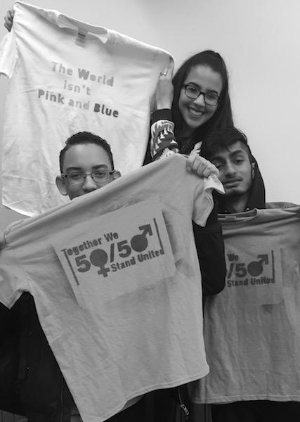 DDC Students with art project