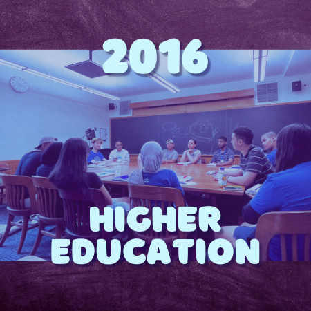 2016's Higher Education Project
