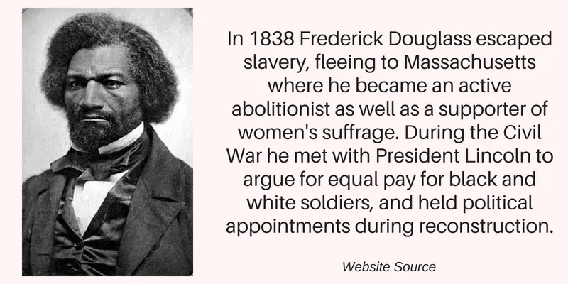 Frederick Douglass Information