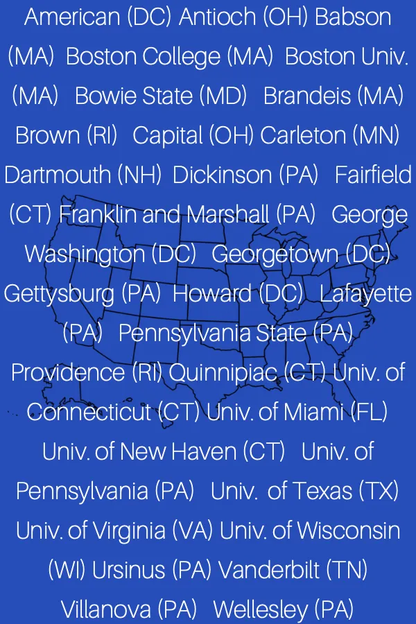 USA Colleges