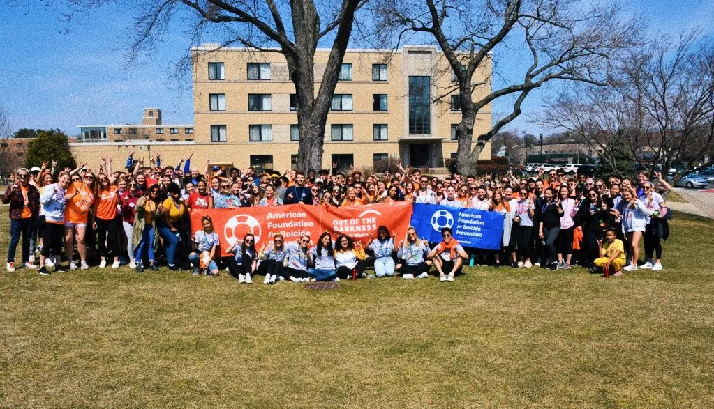 Alice at Suicide Prevention Walk