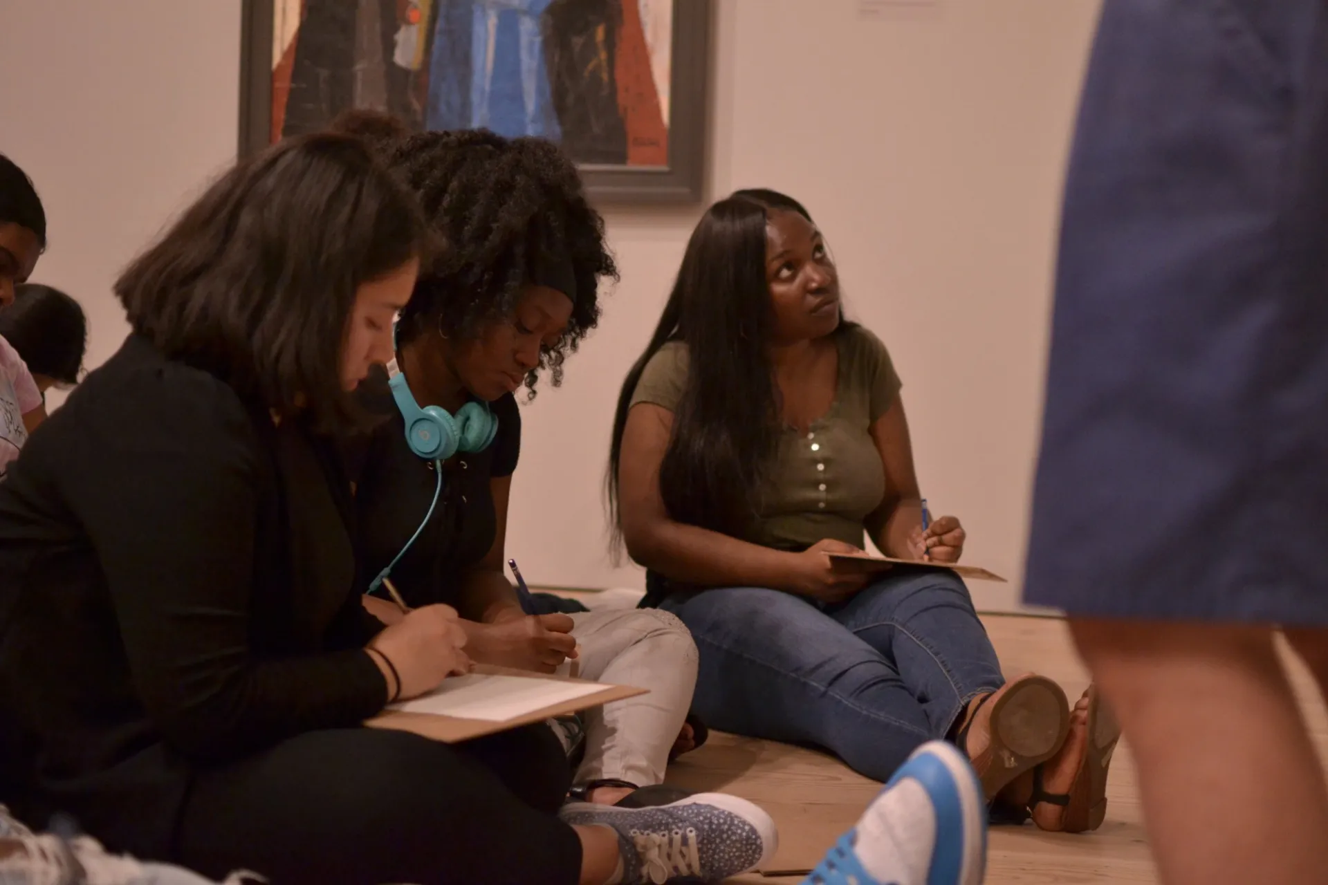 students on a field trip