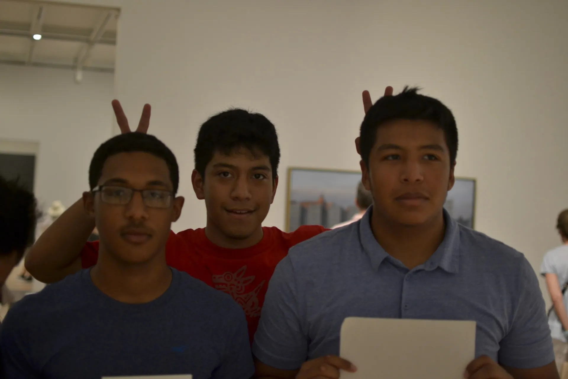 students on a field trip